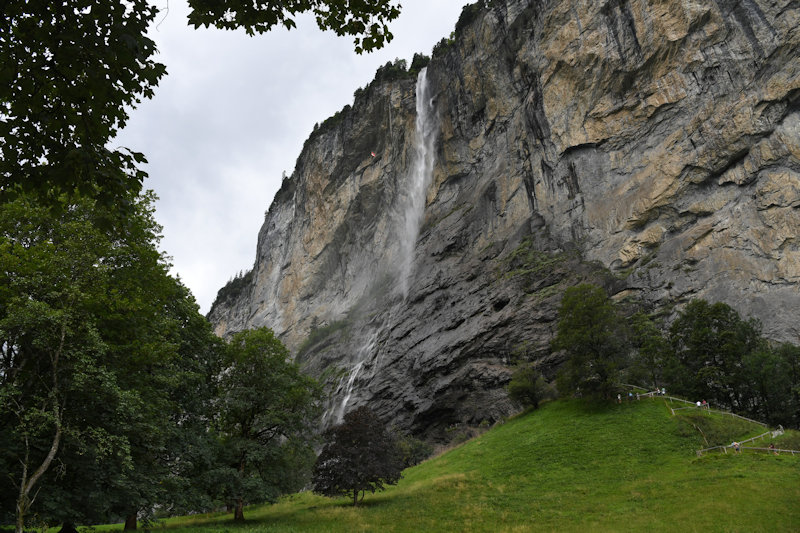 Staubbachfall Wasserfall, 08.2020