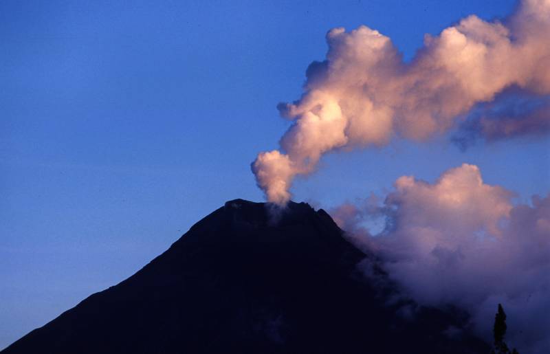 Vulkan Tungurahua, 09/2005