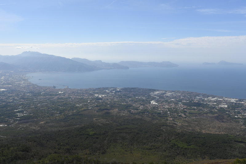 Amalfi Küste, Blick vom Vesuv