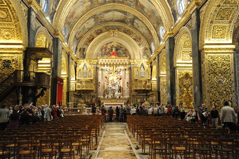 St. Paul´s Co Cathedral, Valletta, 03.2016