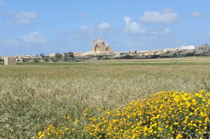 Xewkija Rotunda Church, Gozo, 03.2016