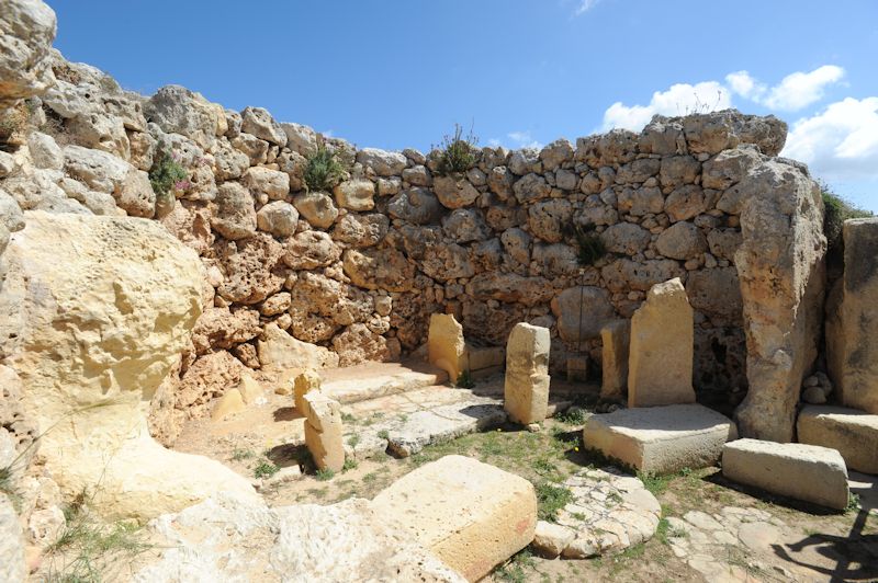 Ggantija Tempel, Gozo, 03.2016
