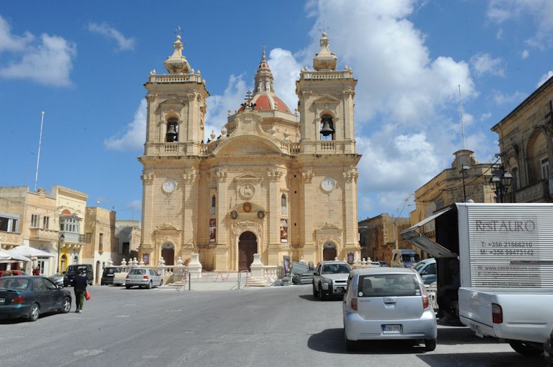 Xaghra Parish Church, Gozo, 03.2016