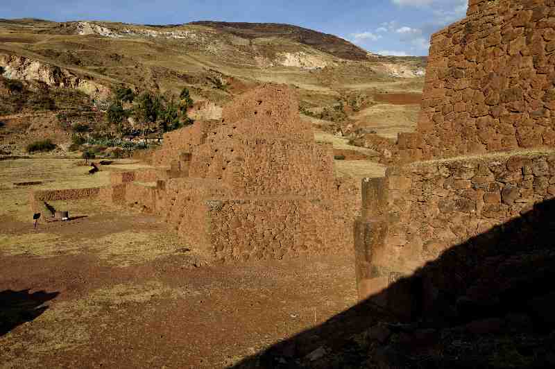 Alte Stadtmauer vor Cusco, Peru, 09./10.2008
