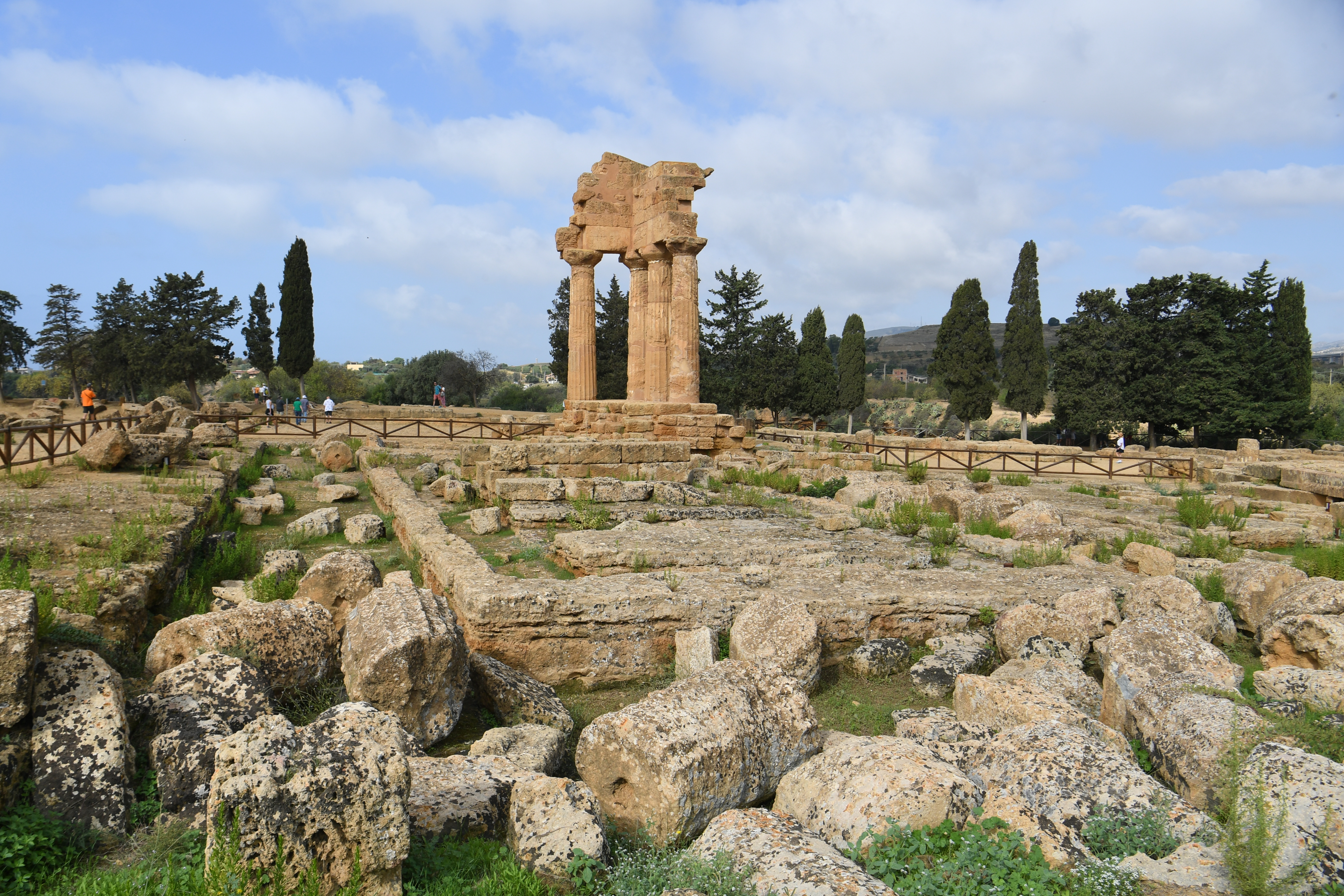 Tempio dei Dioscuri  (Dioskurentempel), Valle dei Templi, Agrigent