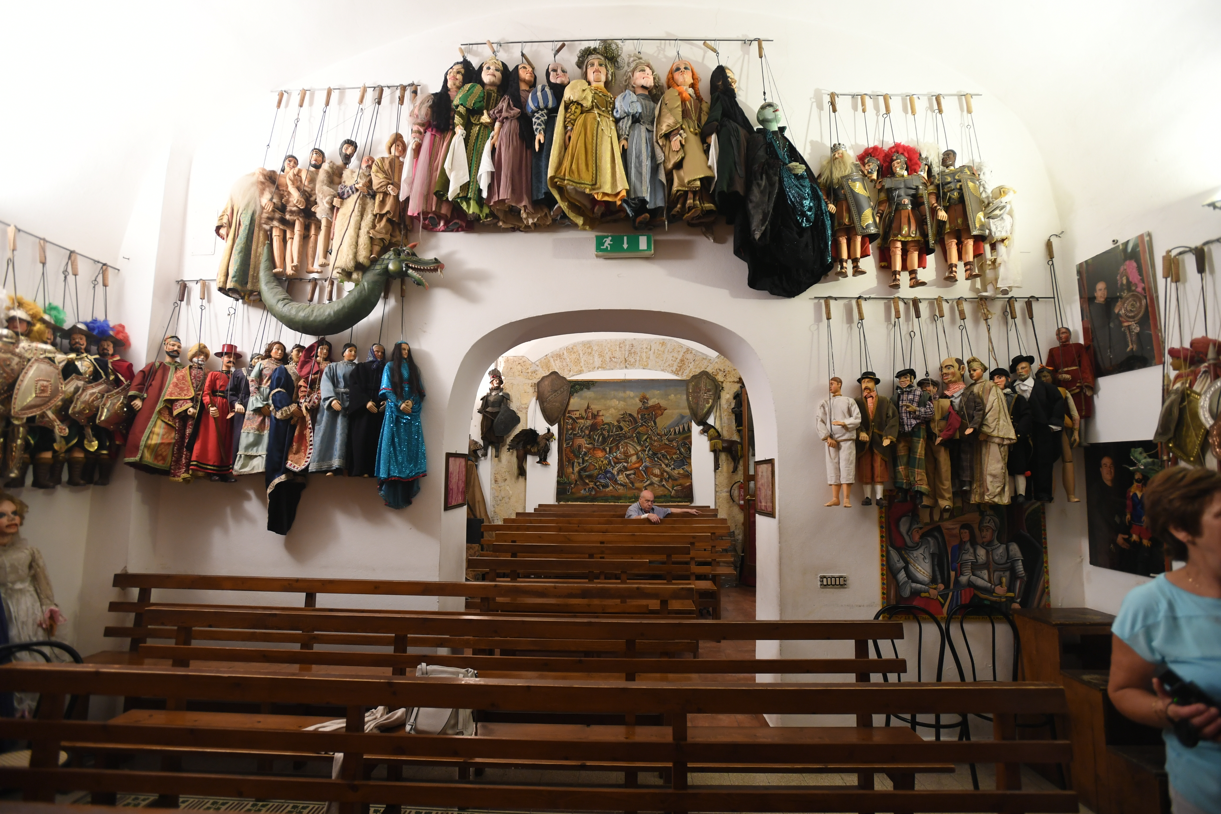 Opera dei pupi teatro Argento, Palermo