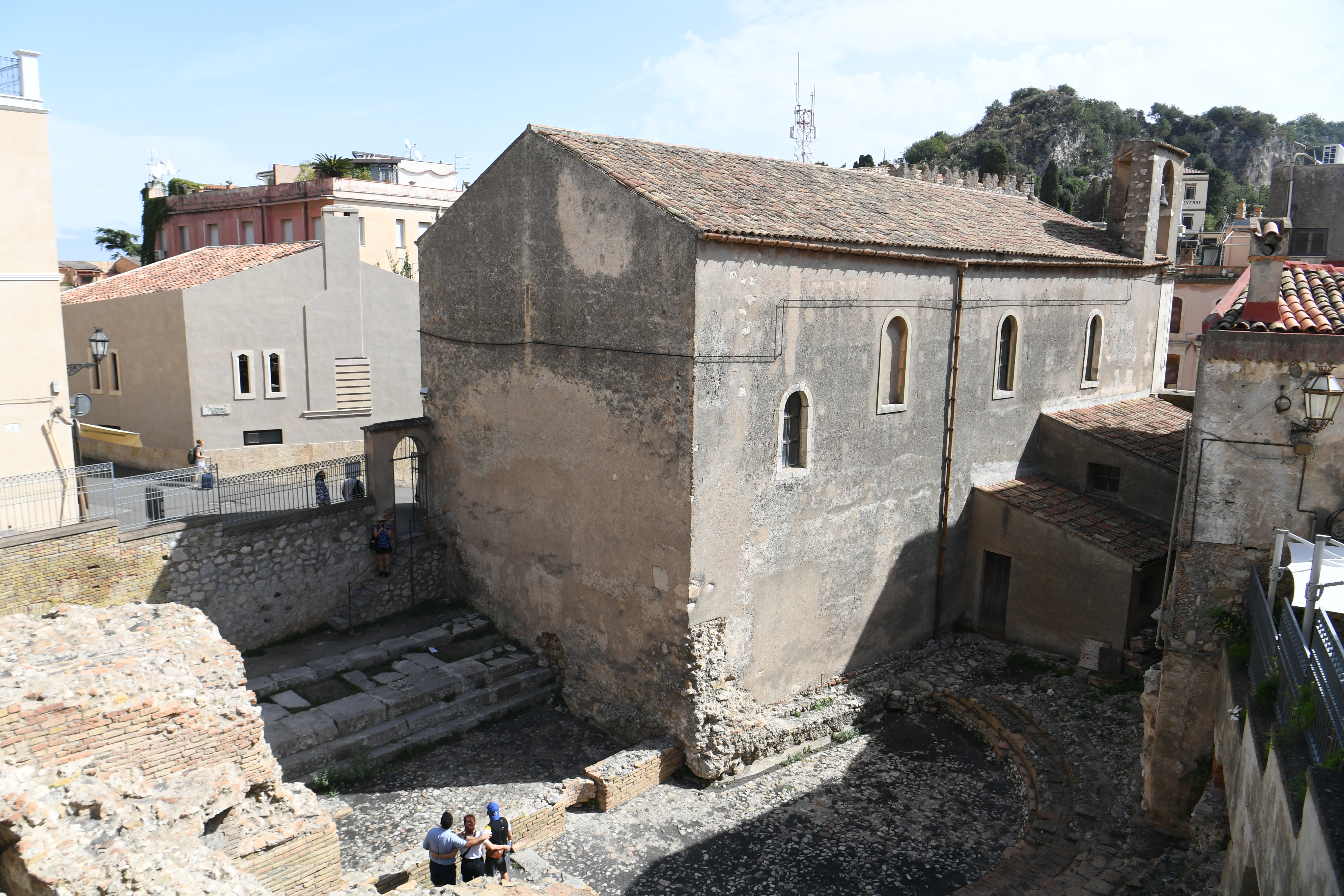Odeon, Chiesa di Santa Caterina d'Alessandria, Taormina