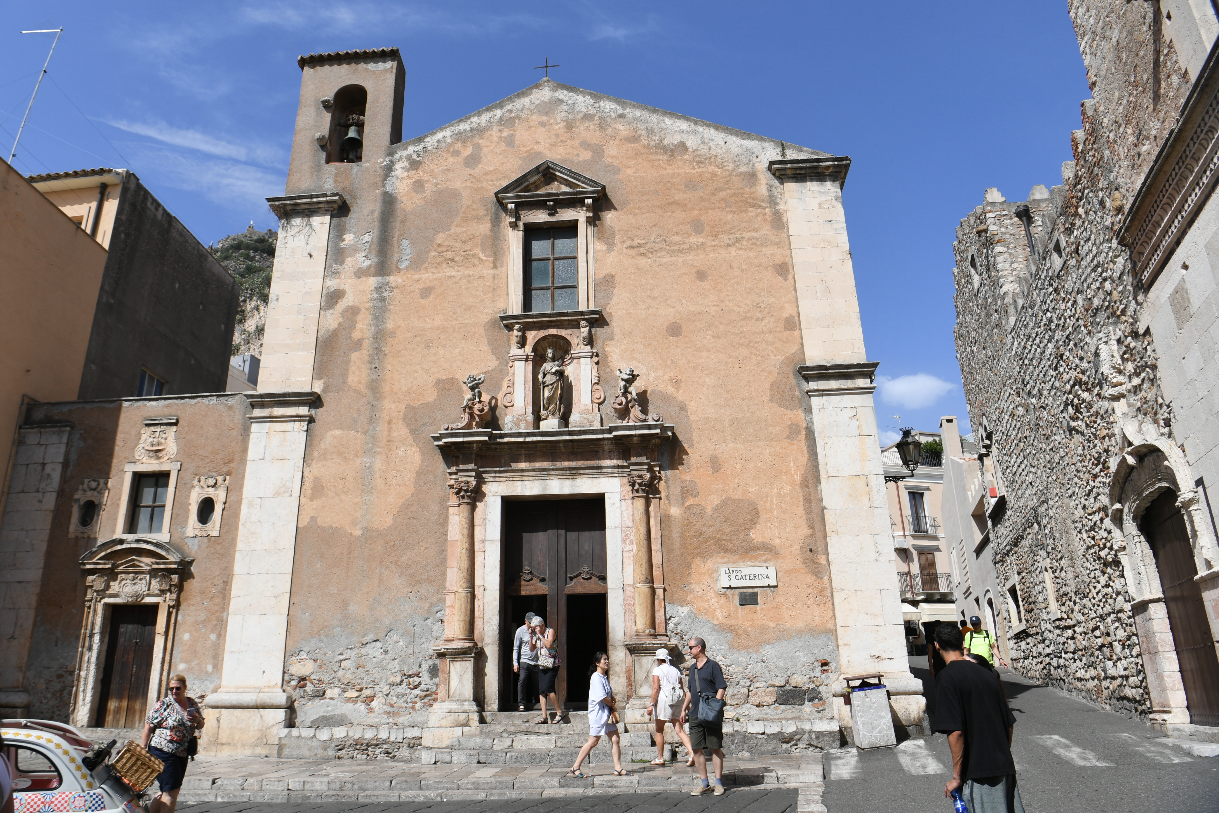 Odeon, Chiesa di Santa Caterina d'Alessandria, Taormina
