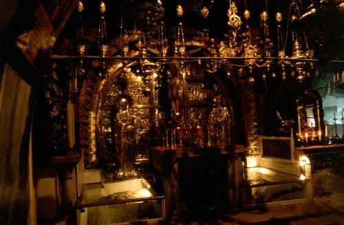 Kalvaria, Grabeskirche, Jerusalem 07/1989