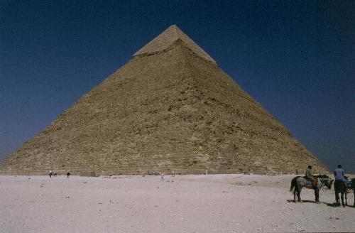 Chephren Pyramide, Gise 07/1989